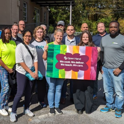 SiteOne employees assist with Open Hand